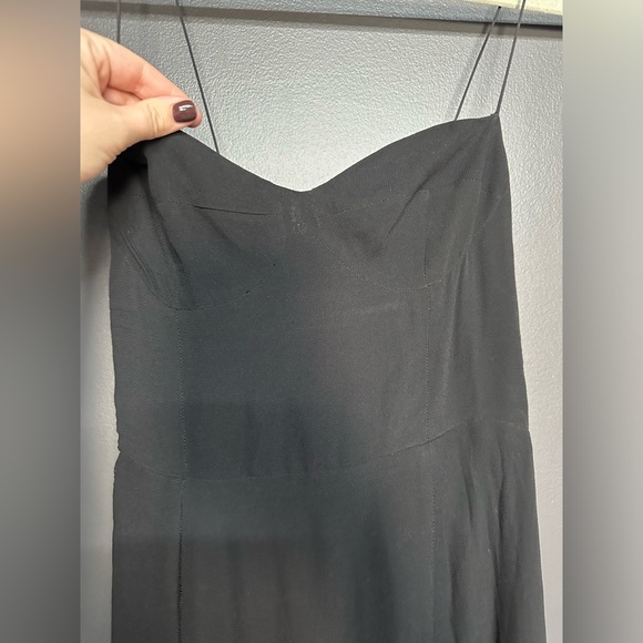 NEW Reformation Juliette Dress Black 0 - Picture 3 of 10